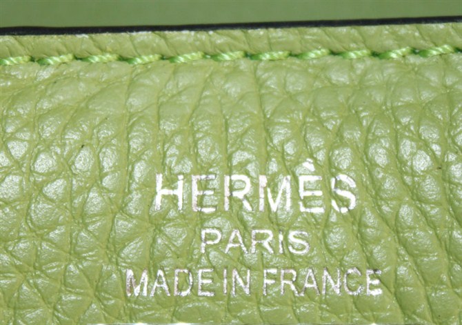 High Quality Fake Hermes Birkin Hello Kitty 35CM Togo Leather Bag Green HK0001 (1) - Click Image to Close